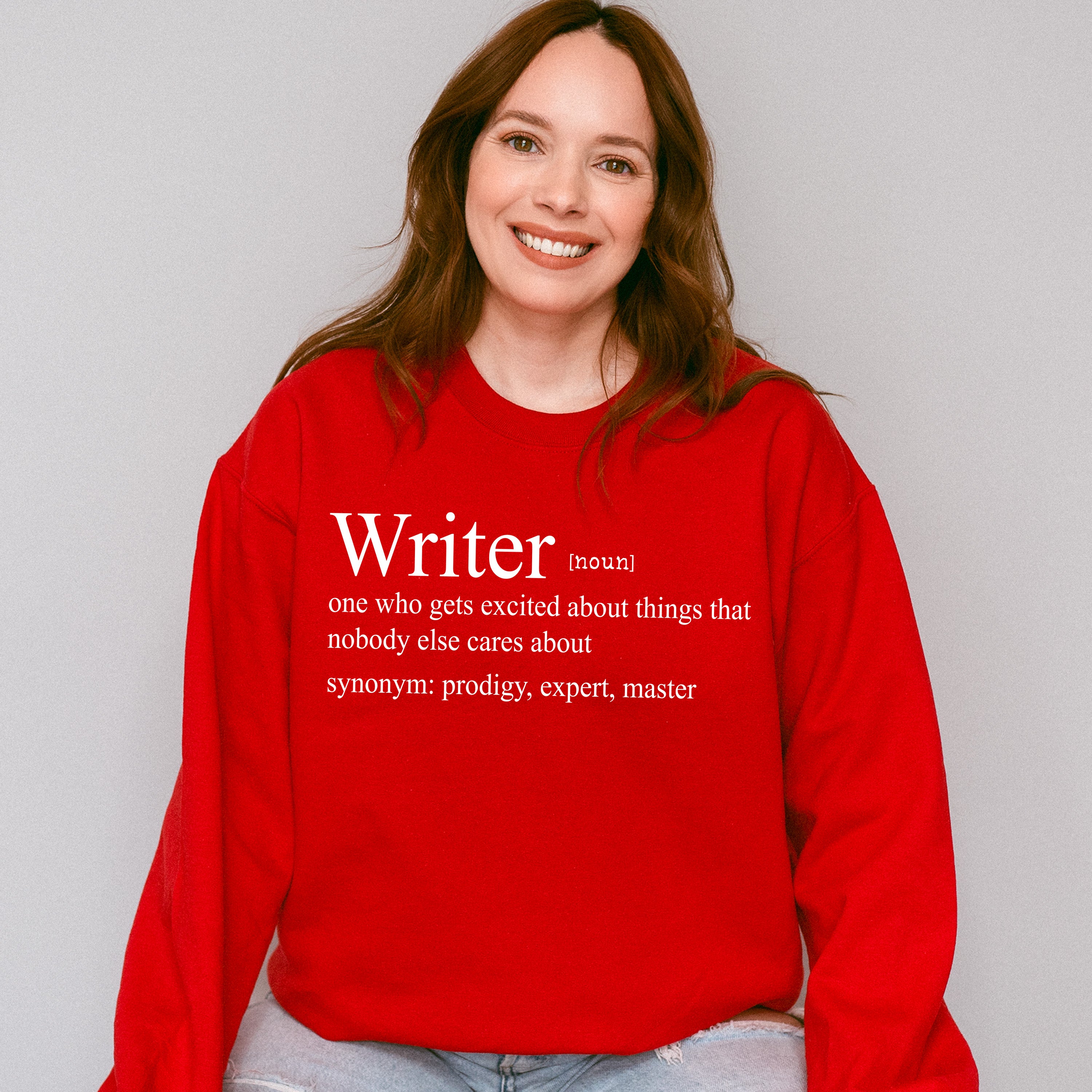 Writer Definition - Writing Unisex Crewneck T-Shirt Sweatshirt Hoodie