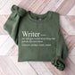 Writer Definition - Writing Unisex Crewneck T-Shirt Sweatshirt Hoodie