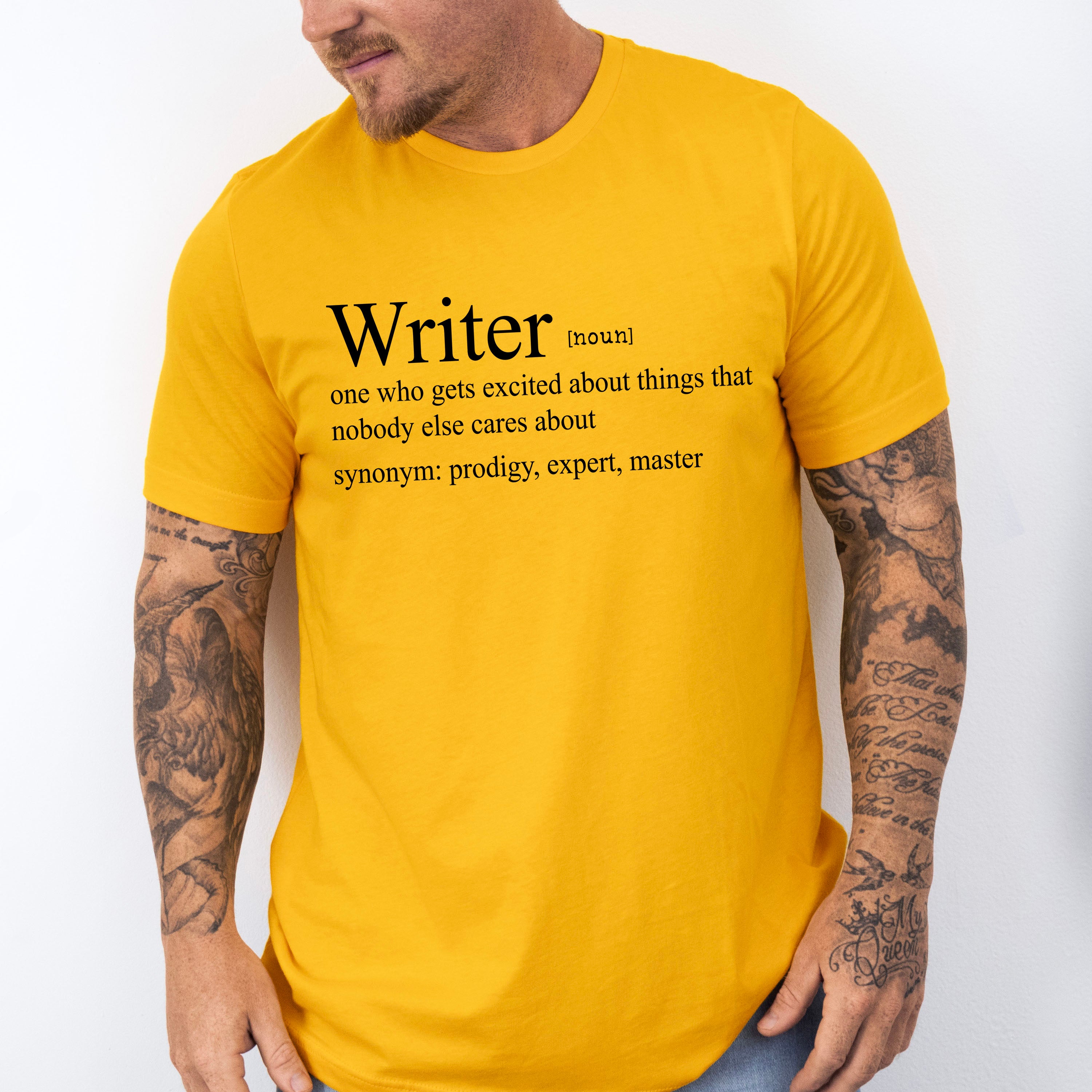 Writer Definition - Writing Unisex Crewneck T-Shirt Sweatshirt Hoodie