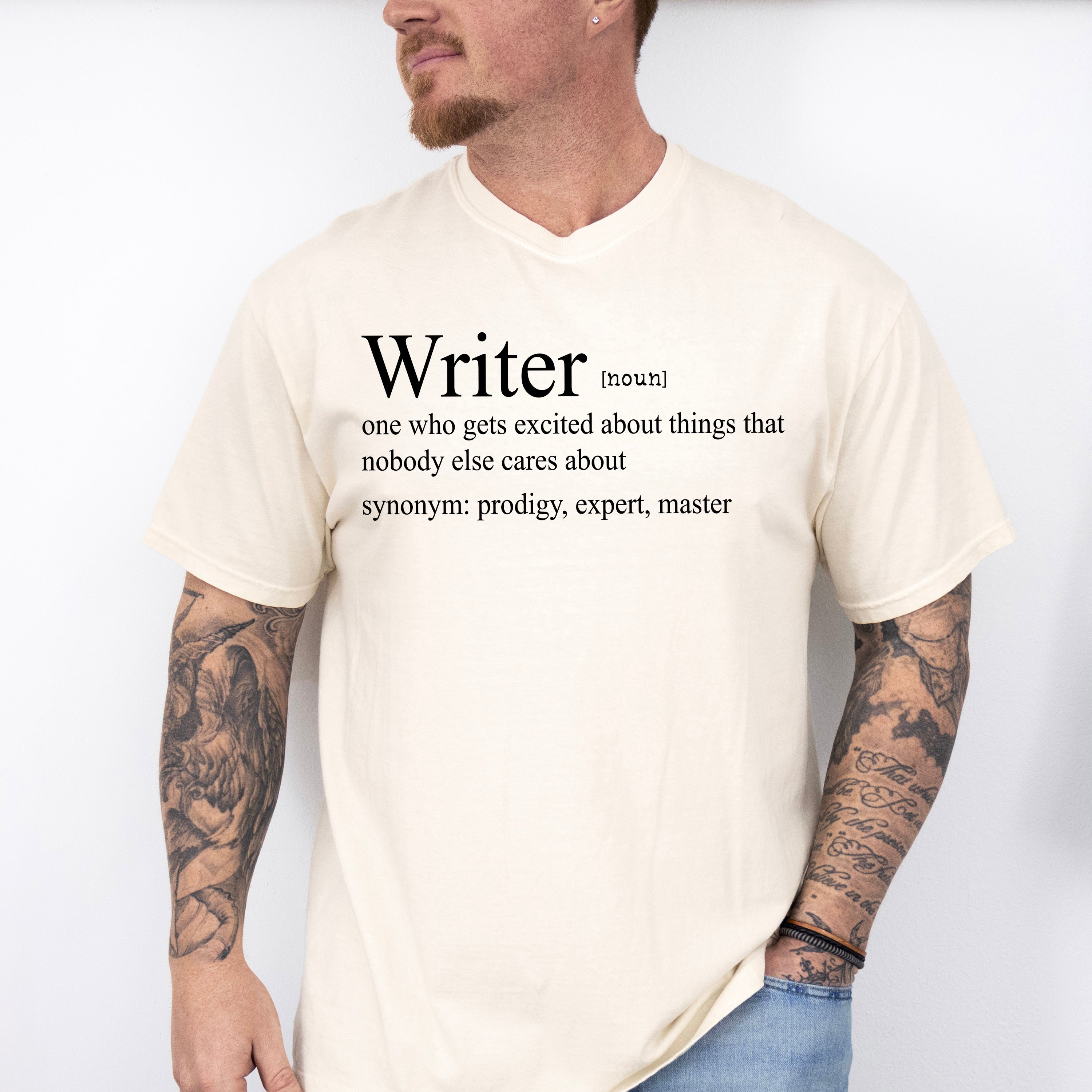 Writer Definition - Writing Unisex Crewneck T-Shirt Sweatshirt Hoodie