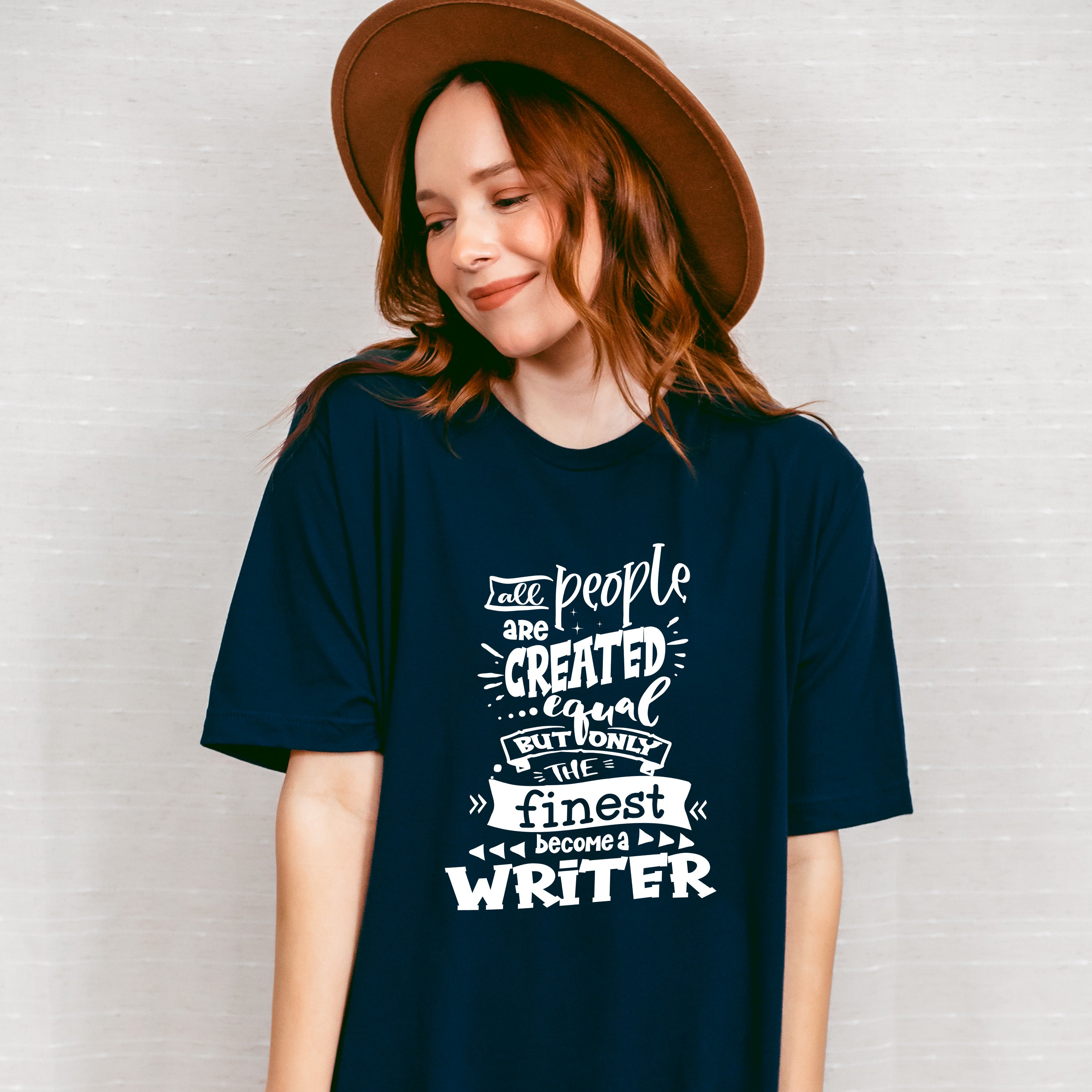 Only The Finest - Writing Unisex Crewneck T-Shirt Sweatshirt Hoodie