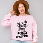 Only The Finest - Writing Unisex Crewneck T-Shirt Sweatshirt Hoodie