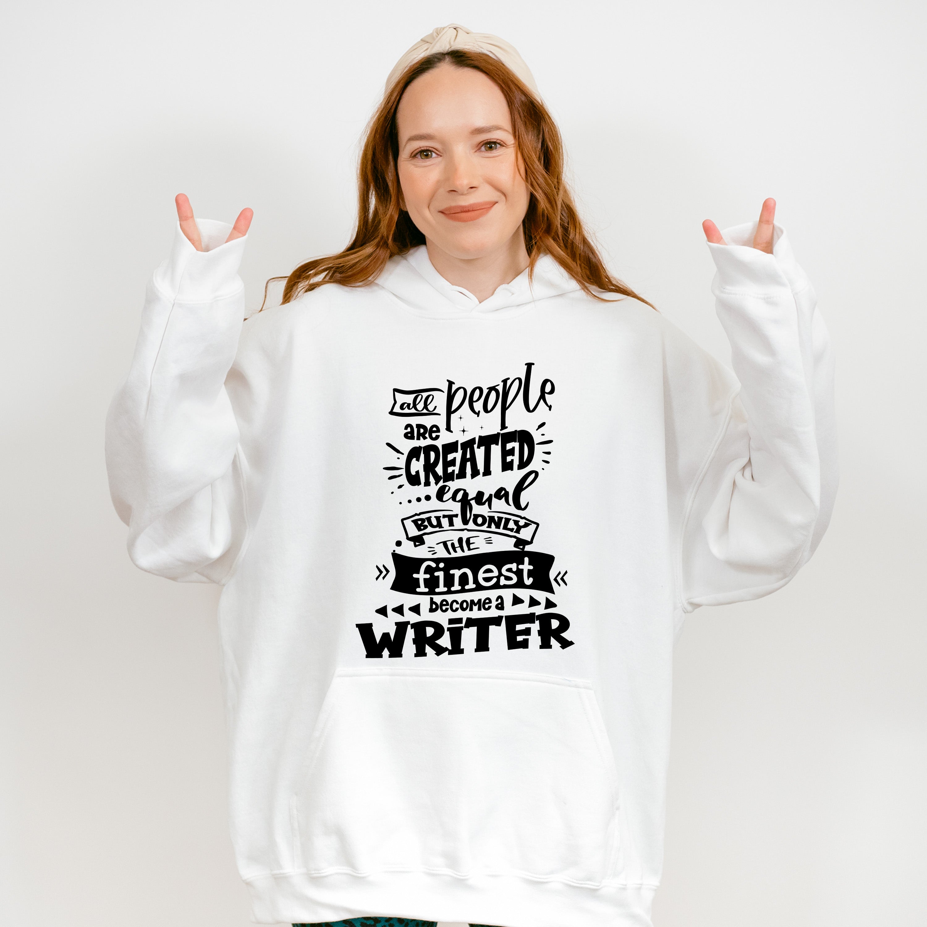 Only The Finest - Writing Unisex Crewneck T-Shirt Sweatshirt Hoodie