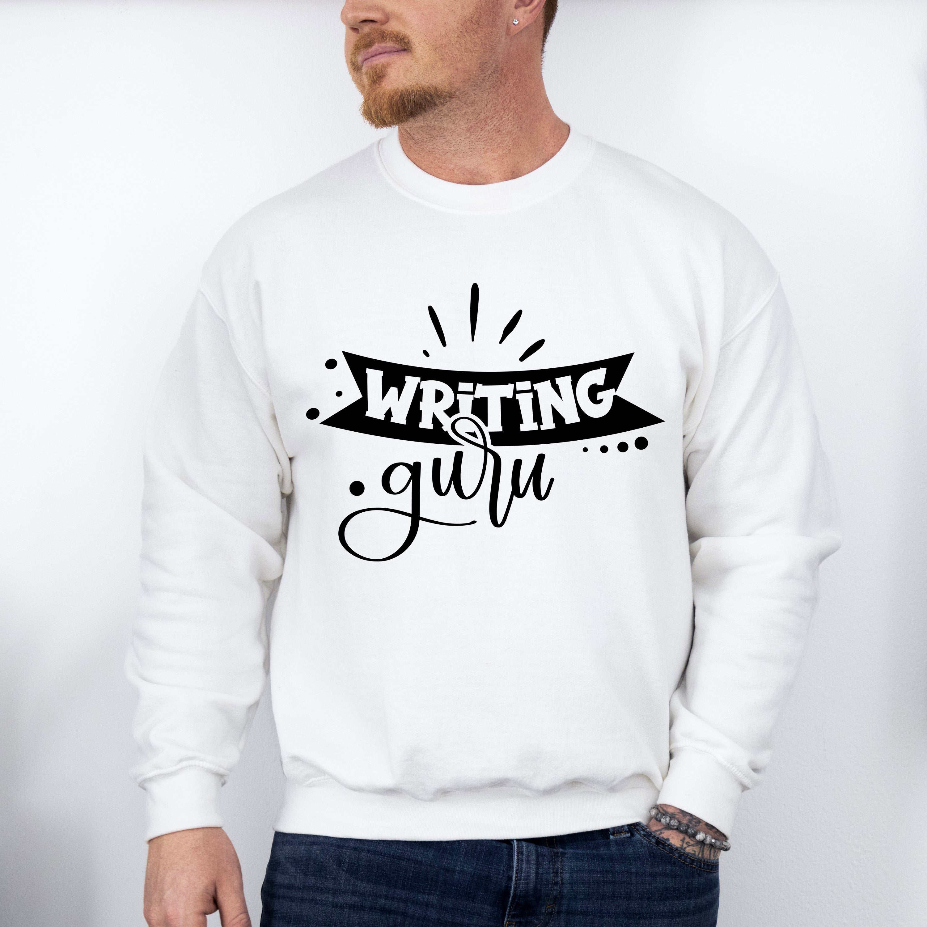 Writing Guru - Writing Unisex Crewneck T-Shirt Sweatshirt Hoodie