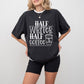 Half Writer Half Coffee - Writing Unisex Crewneck T-Shirt Sweatshirt Hoodie