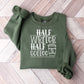 Half Writer Half Coffee - Writing Unisex Crewneck T-Shirt Sweatshirt Hoodie