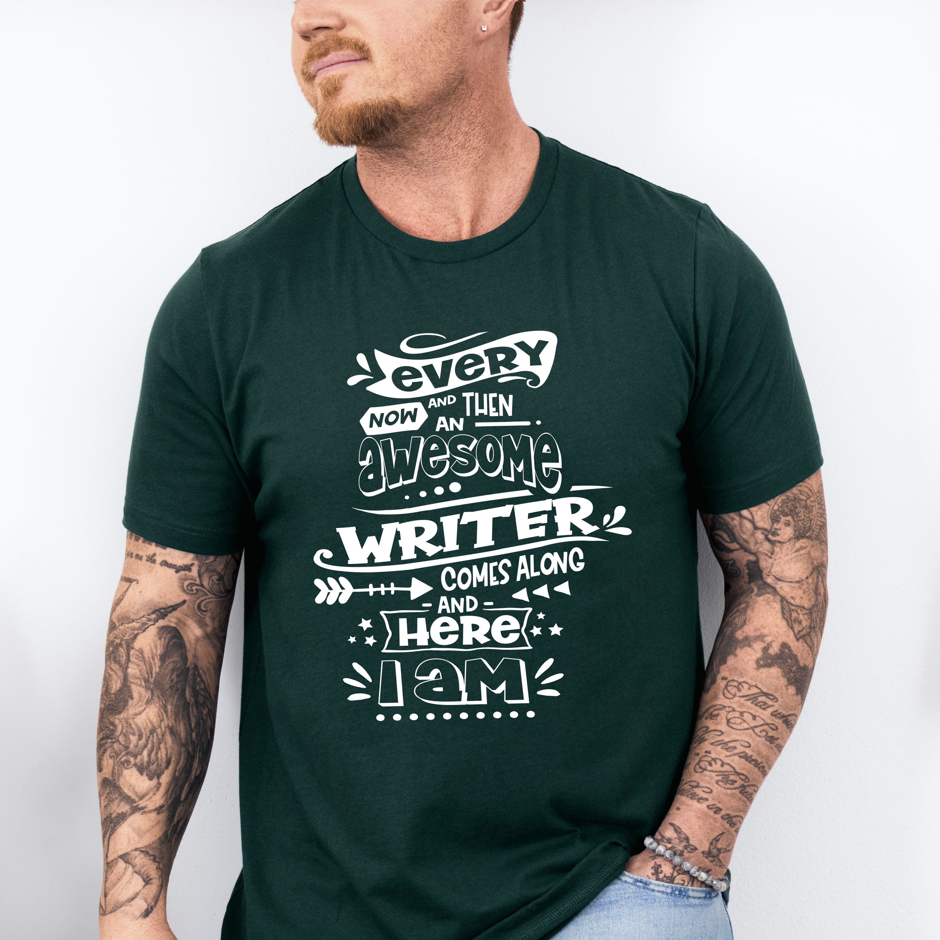 Every Now And Then - Writing Unisex Crewneck T-Shirt Sweatshirt Hoodie