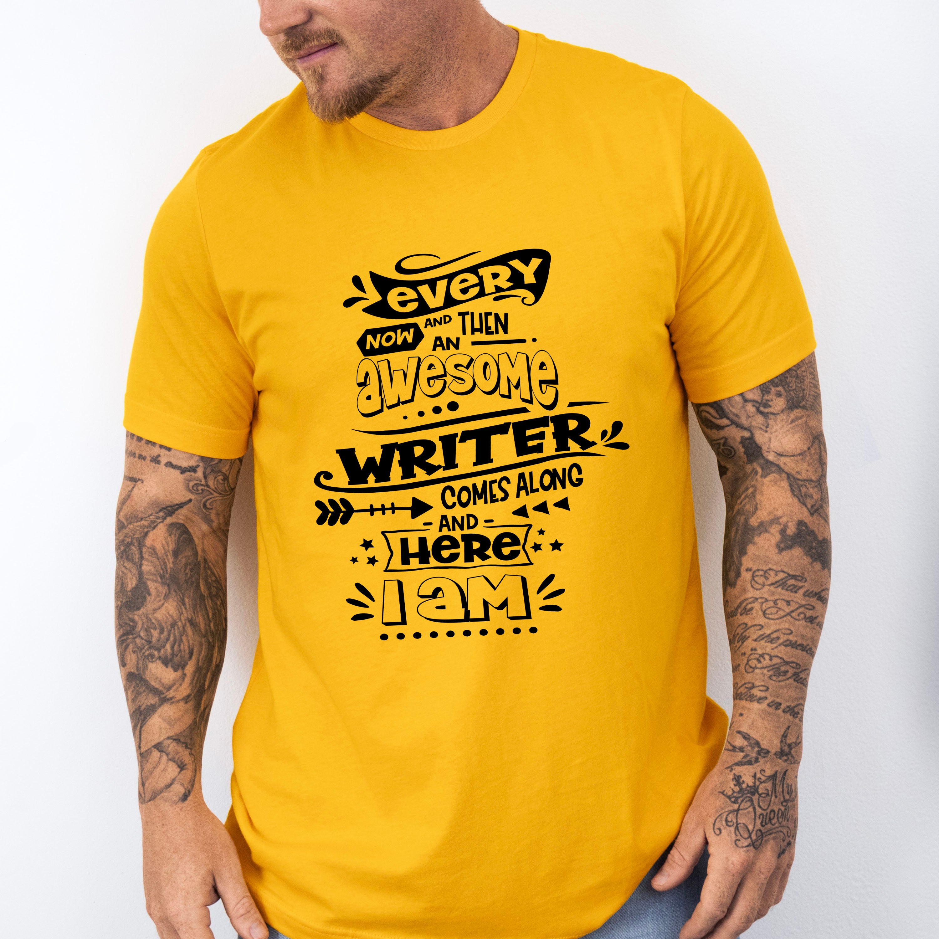 Every Now And Then - Writing Unisex Crewneck T-Shirt Sweatshirt Hoodie