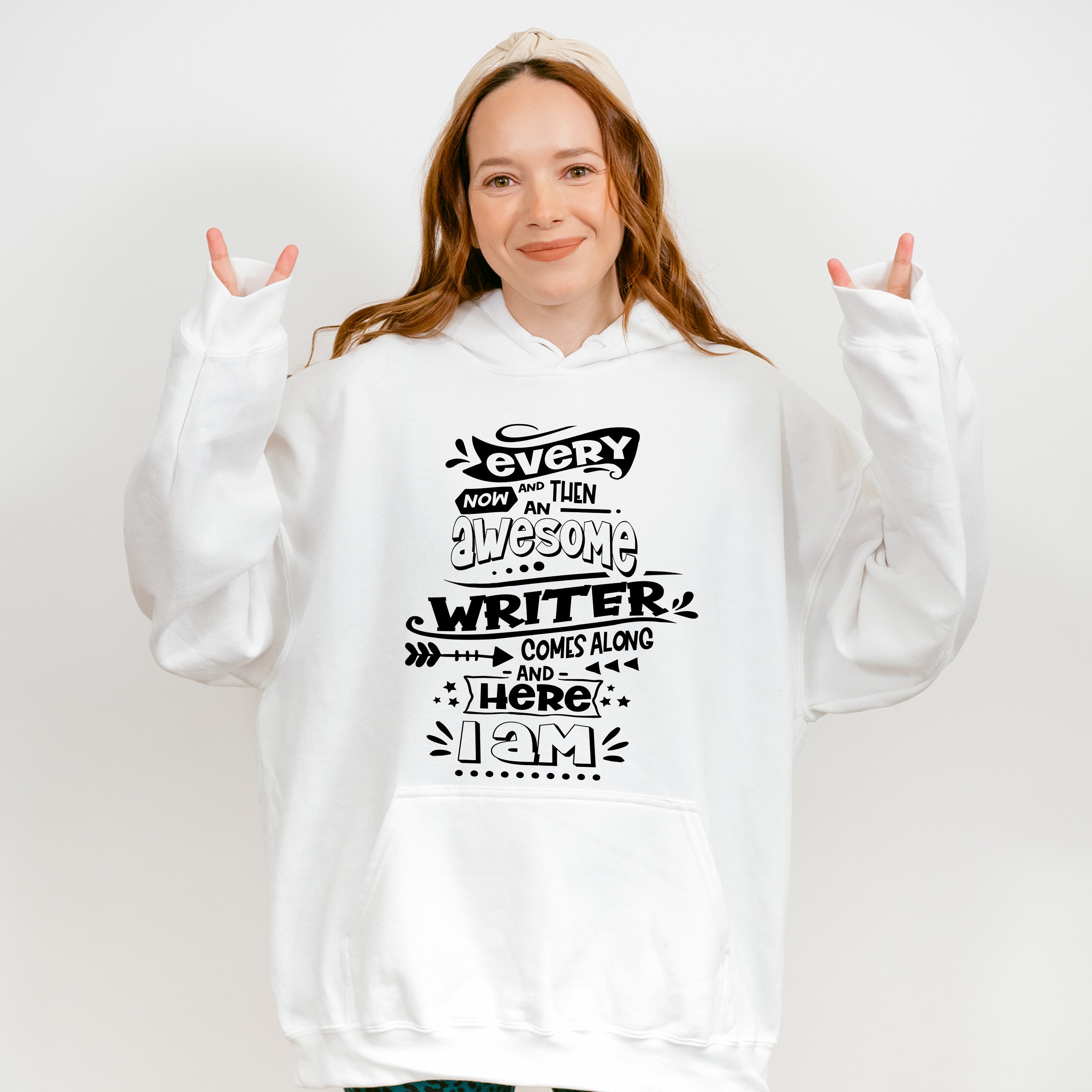 Every Now And Then - Writing Unisex Crewneck T-Shirt Sweatshirt Hoodie