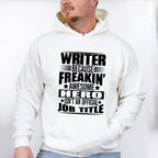 Freaking Awesome Hero - Writing Unisex Crewneck T-Shirt Sweatshirt Hoodie