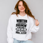 Freaking Awesome Hero - Writing Unisex Crewneck T-Shirt Sweatshirt Hoodie
