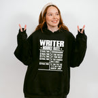 Writer Hourly Rate - Writing Unisex Crewneck T-Shirt Sweatshirt Hoodie