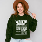 Writer Hourly Rate - Writing Unisex Crewneck T-Shirt Sweatshirt Hoodie