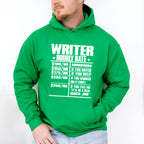 Writer Hourly Rate - Writing Unisex Crewneck T-Shirt Sweatshirt Hoodie