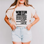 Writer Hourly Rate - Writing Unisex Crewneck T-Shirt Sweatshirt Hoodie