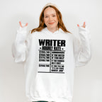 Writer Hourly Rate - Writing Unisex Crewneck T-Shirt Sweatshirt Hoodie