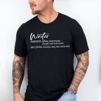 Writer Definition Design - Writing Unisex Crewneck T-Shirt Sweatshirt Hoodie