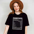 Gamer Facts - Video Games Unisex Crewneck T-Shirt Sweatshirt Hoodie