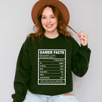 Gamer Facts - Video Games Unisex Crewneck T-Shirt Sweatshirt Hoodie