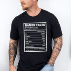 Gamer Facts - Video Games Unisex Crewneck T-Shirt Sweatshirt Hoodie