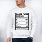 Gamer Facts - Video Games Unisex Crewneck T-Shirt Sweatshirt Hoodie
