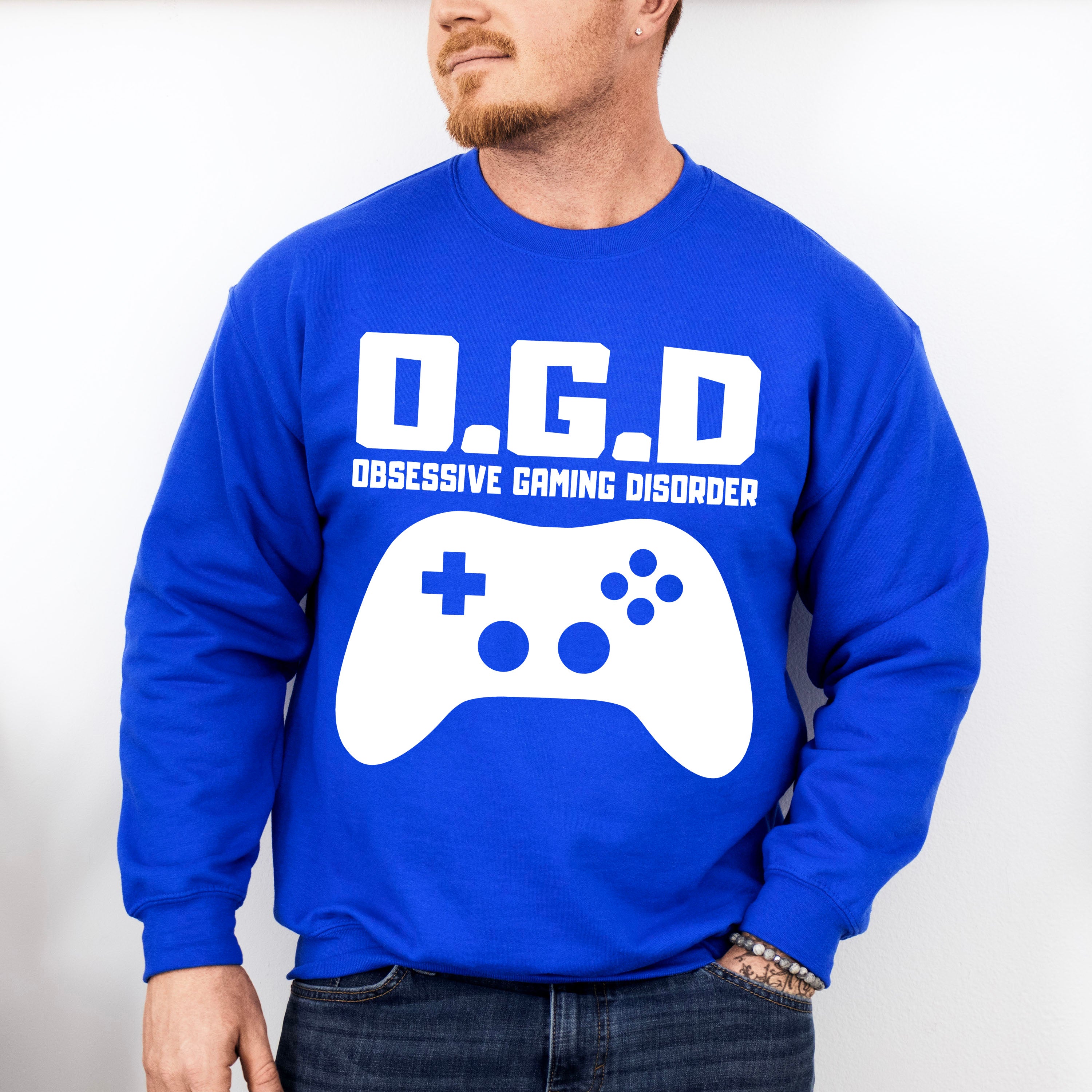 Obsessive Gaming Disorder - Video Games Unisex Crewneck T-Shirt Sweatshirt Hoodie