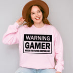 Watch For Flying Controllers - Video Games Unisex Crewneck T-Shirt Sweatshirt Hoodie