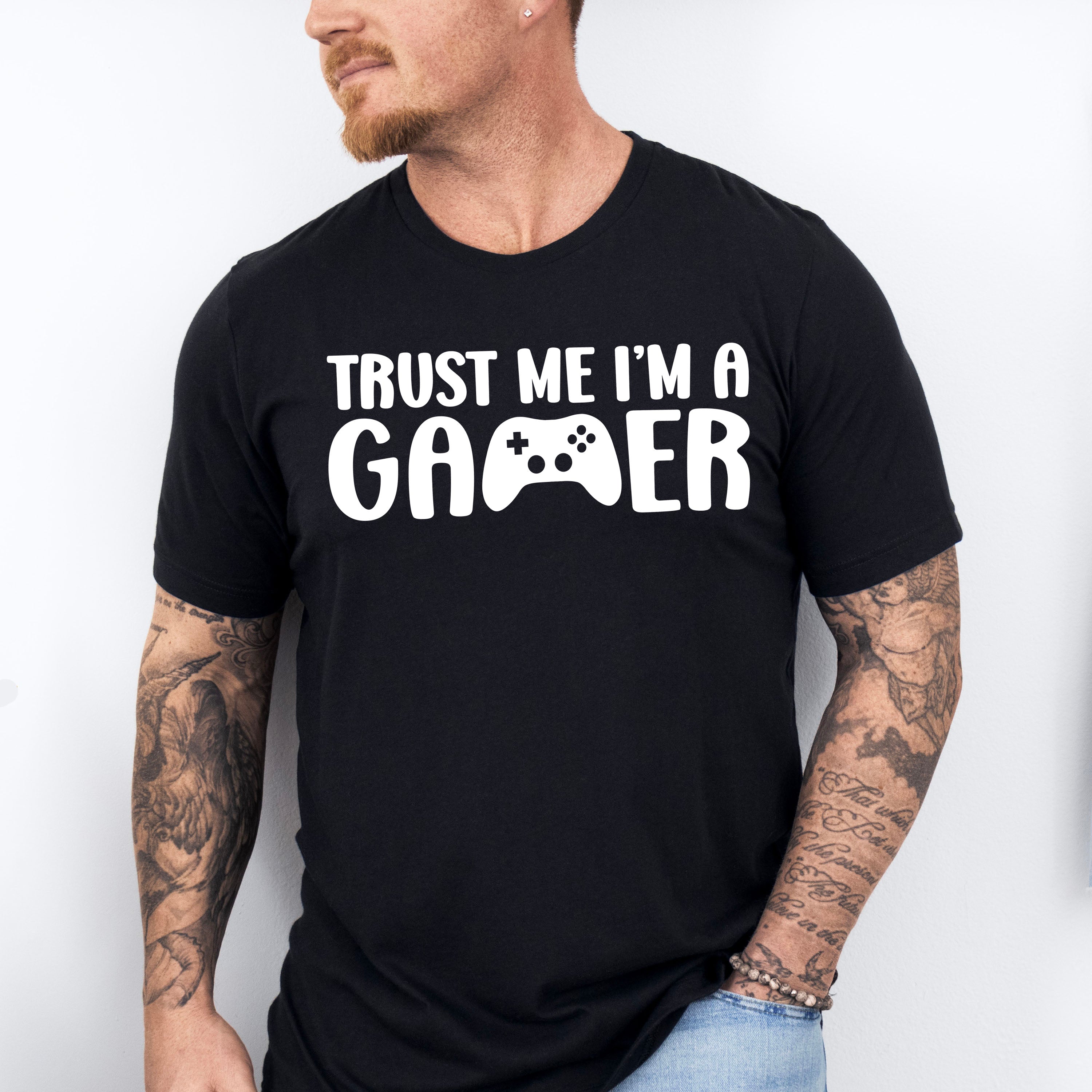 Trust Me I'm A Gamer - Video Games Unisex Crewneck T-Shirt Sweatshirt Hoodie