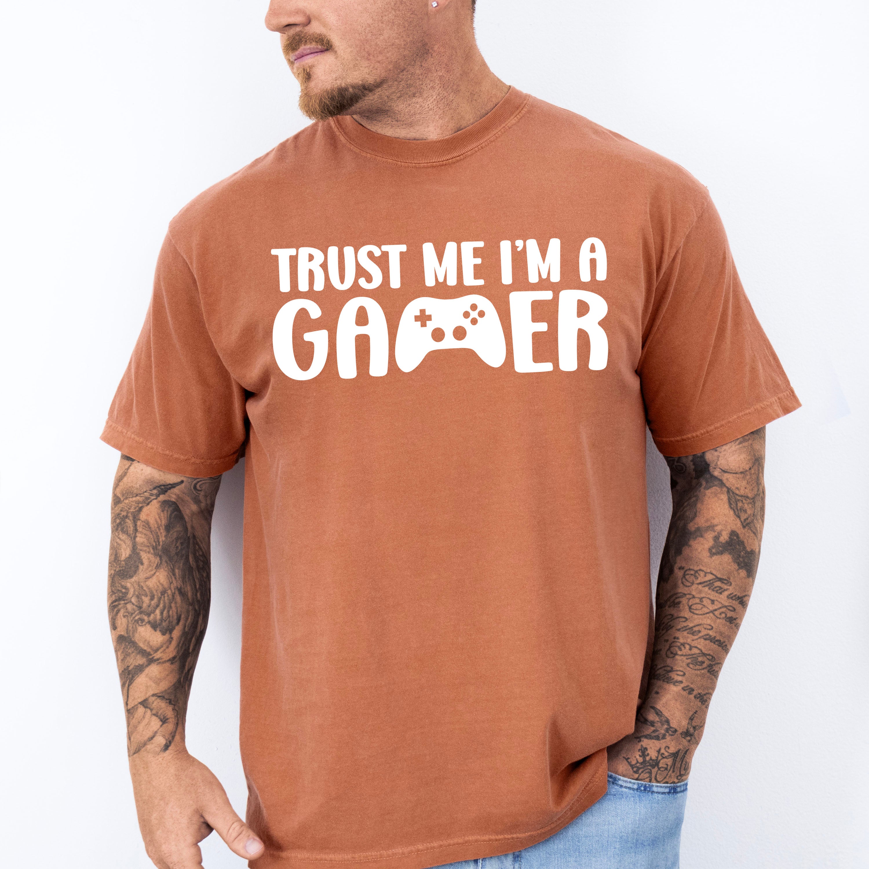 Trust Me I'm A Gamer - Video Games Unisex Crewneck T-Shirt Sweatshirt Hoodie