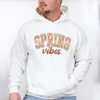 Spring Vibes Floral Design - Spring Unisex Crewneck T-Shirt Sweatshirt Hoodie