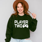 Player Two Controller Design - Video Games Unisex Crewneck T-Shirt Sweatshirt Hoodie