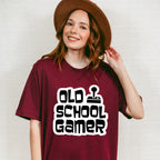 Old School Gamer - Video Games Unisex Crewneck T-Shirt Sweatshirt Hoodie
