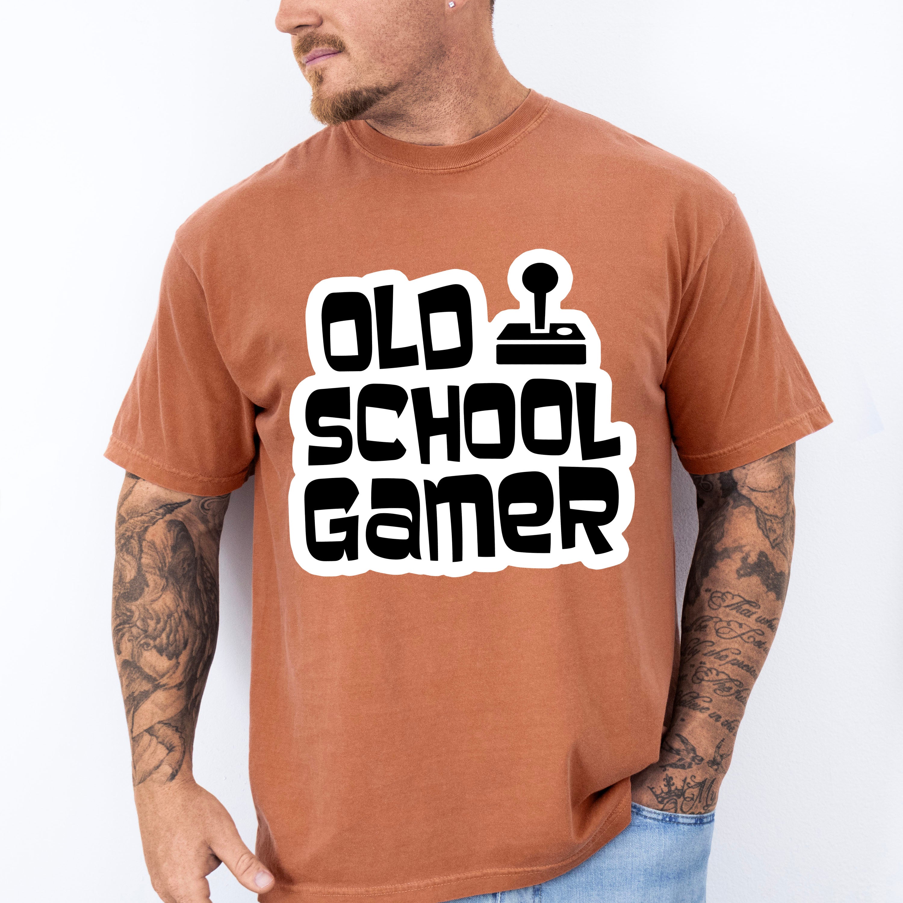 Old School Gamer - Video Games Unisex Crewneck T-Shirt Sweatshirt Hoodie