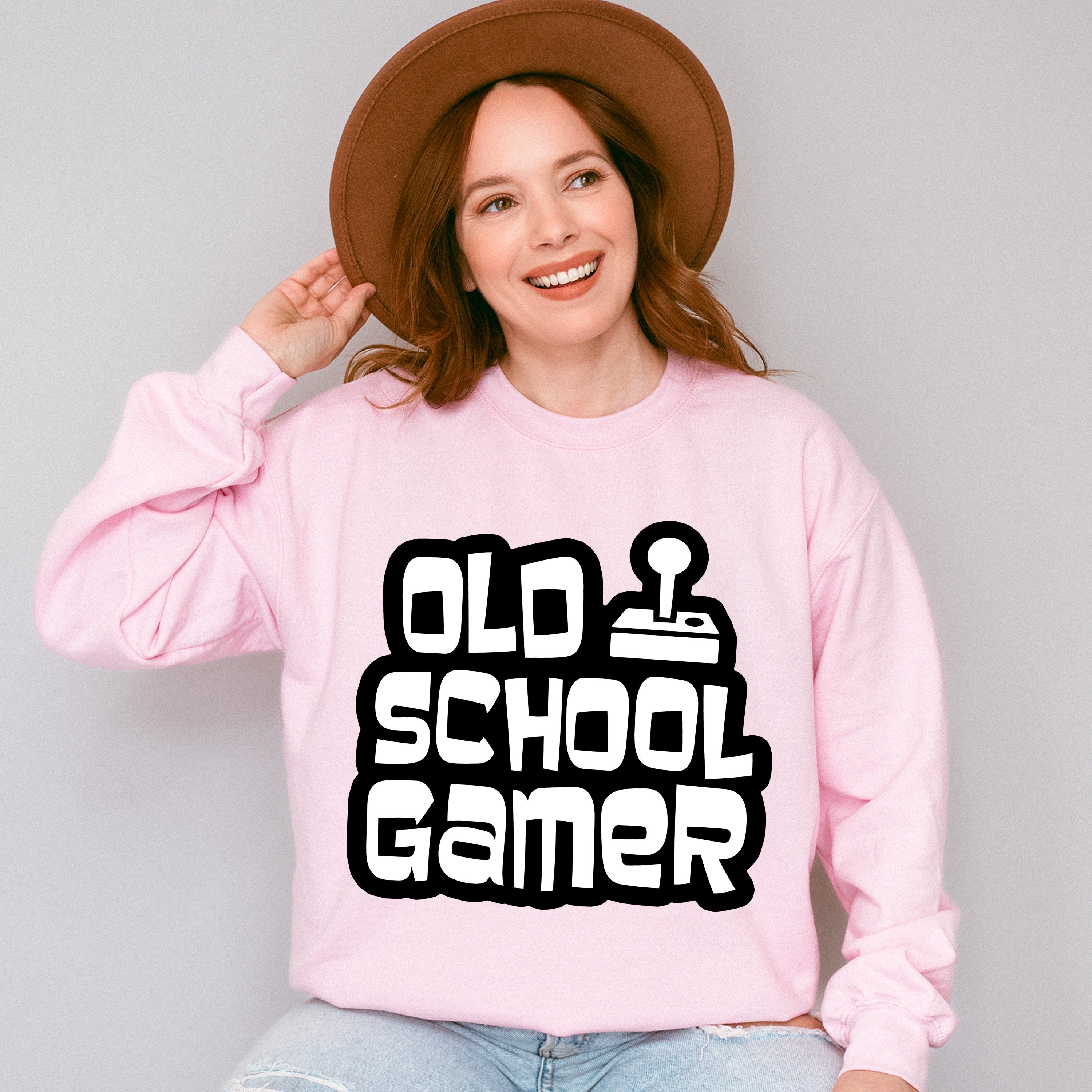Old School Gamer - Video Games Unisex Crewneck T-Shirt Sweatshirt Hoodie