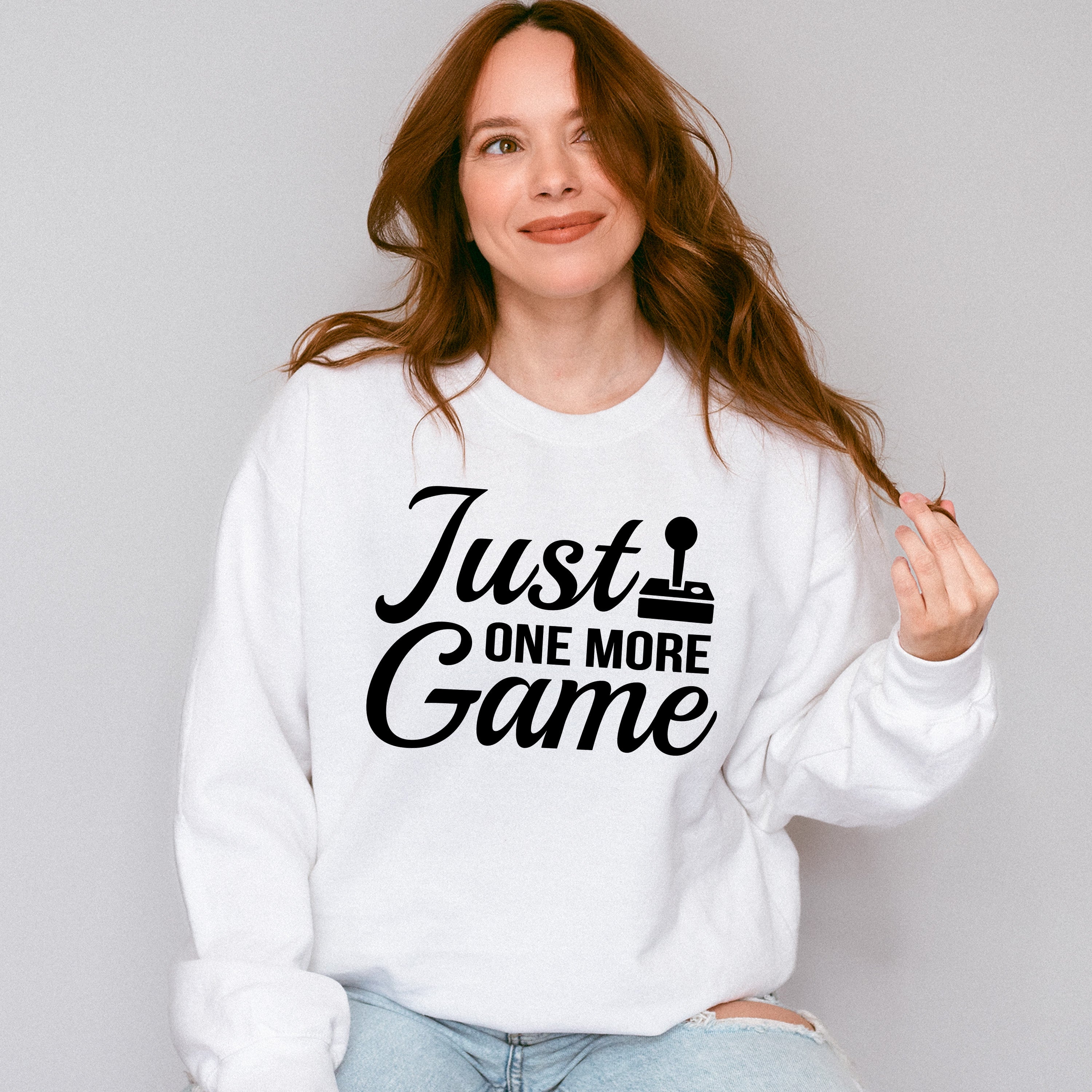 Just One More Game - Video Games Unisex Crewneck T-Shirt Sweatshirt Hoodie