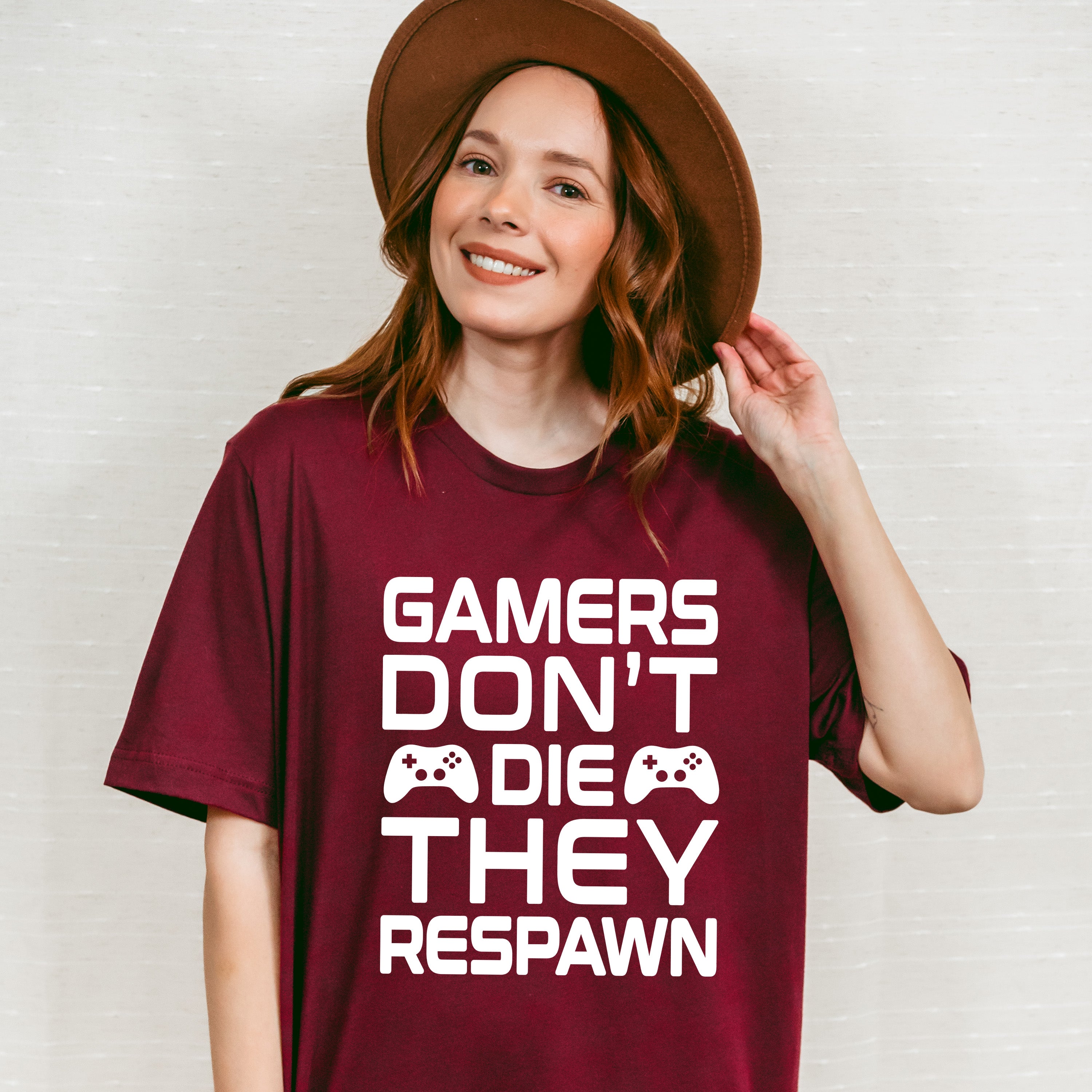 Gamers Don't Die - Video Games Unisex Crewneck T-Shirt Sweatshirt Hoodie