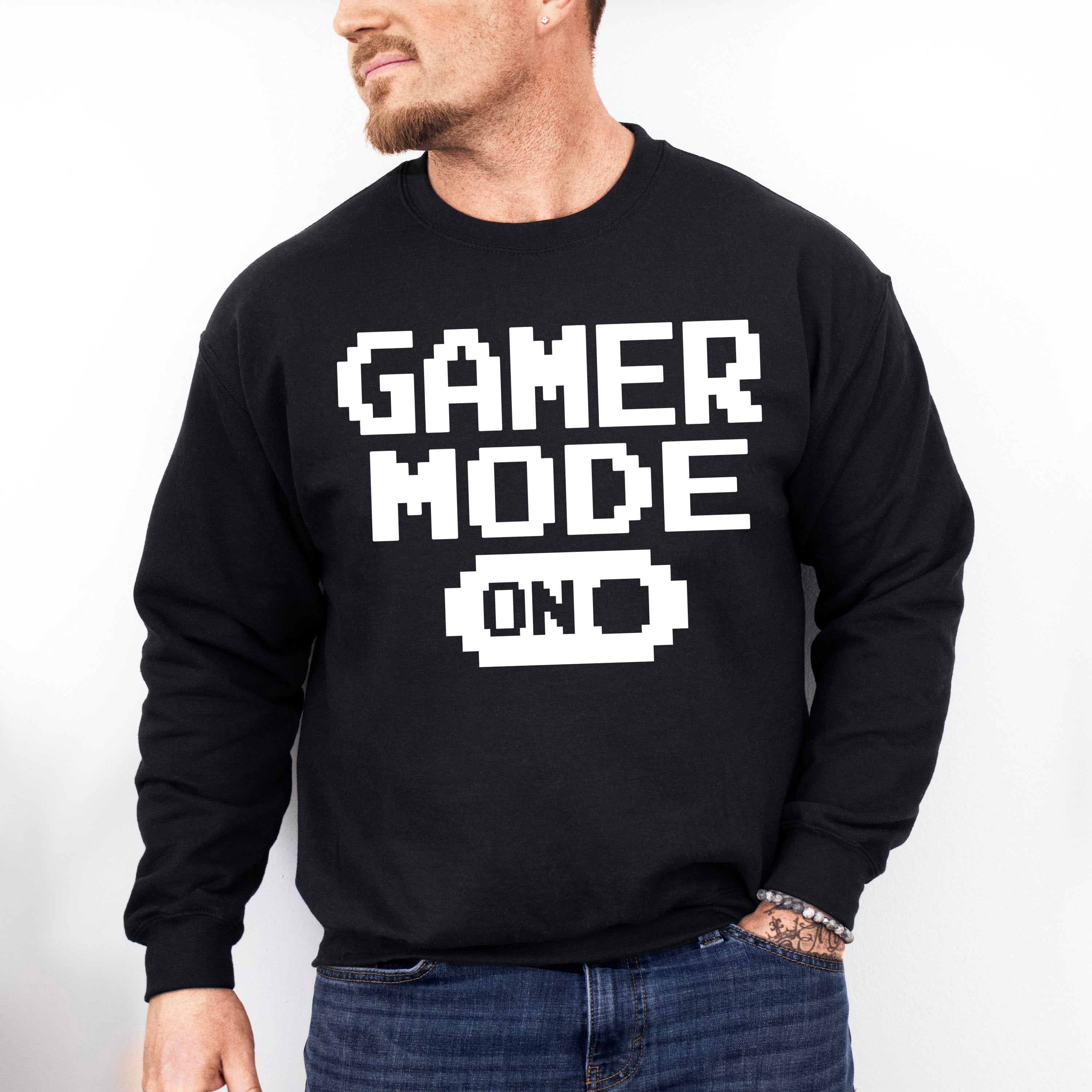 Gamer Mode On - Video Games Unisex Crewneck T-Shirt Sweatshirt Hoodie