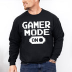 Gamer Mode On - Video Games Unisex Crewneck T-Shirt Sweatshirt Hoodie