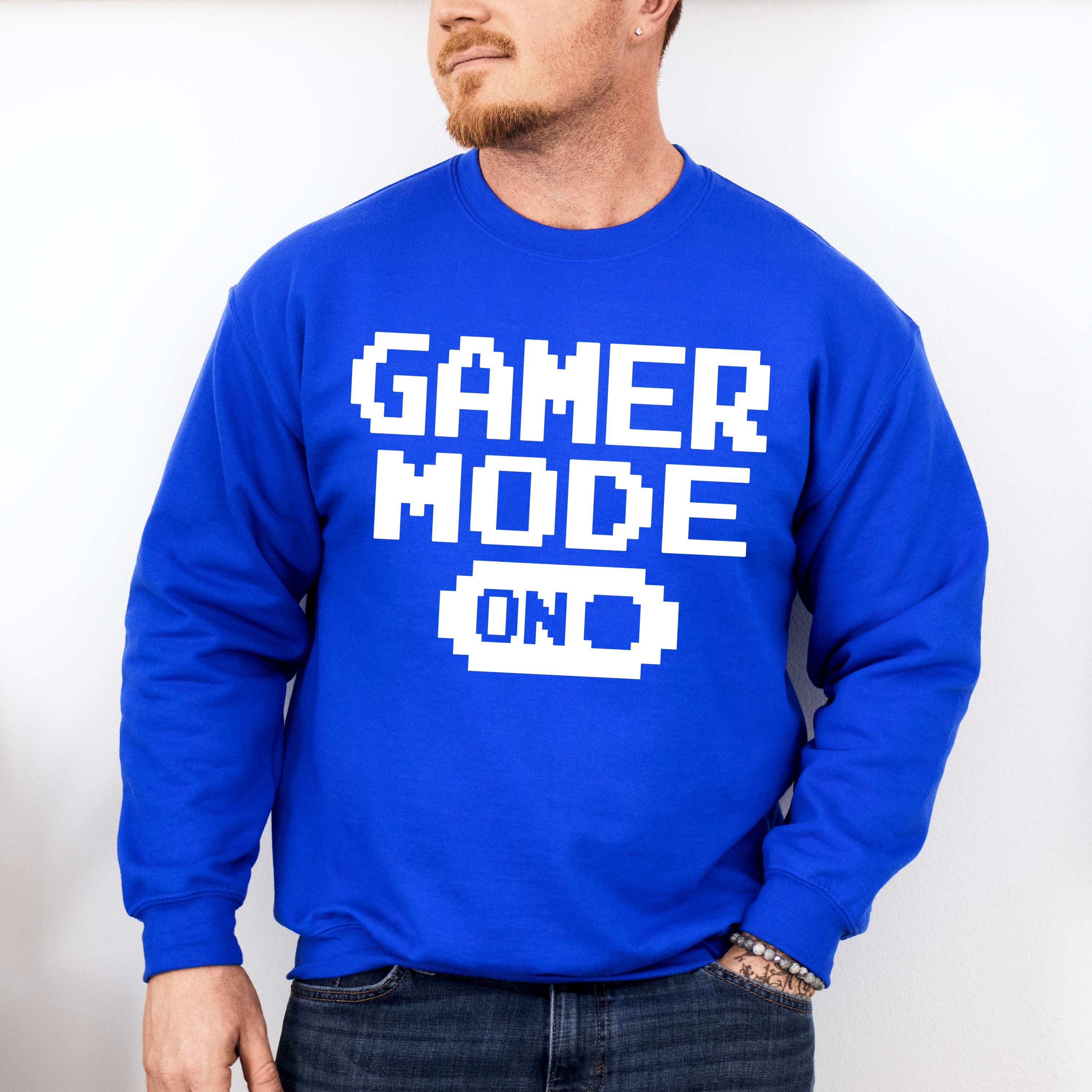 Gamer Mode On - Video Games Unisex Crewneck T-Shirt Sweatshirt Hoodie