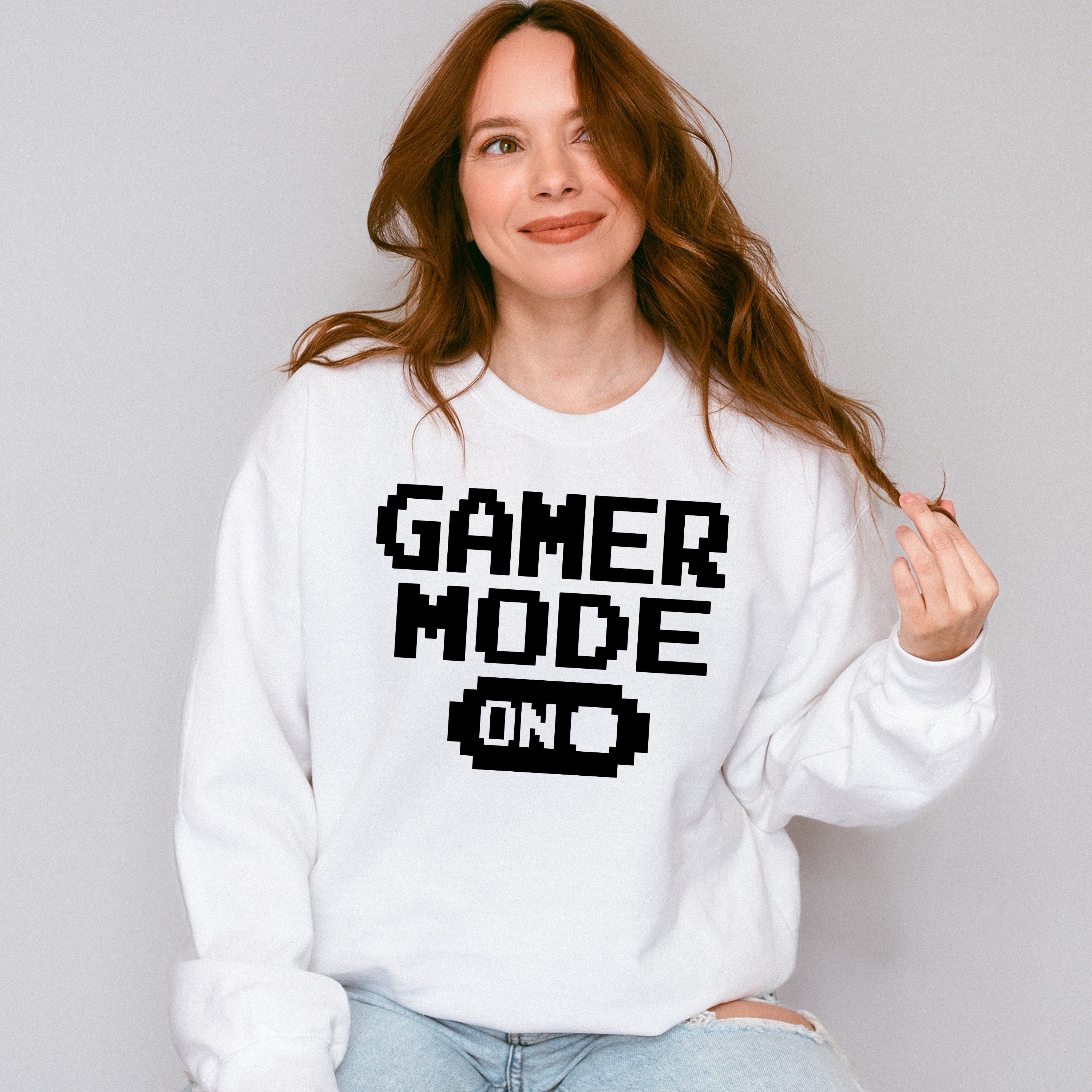Gamer Mode On - Video Games Unisex Crewneck T-Shirt Sweatshirt Hoodie