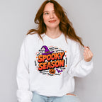 Spooky Season Pumpkin - Halloween Unisex Crewneck T-Shirt Sweatshirt Hoodie