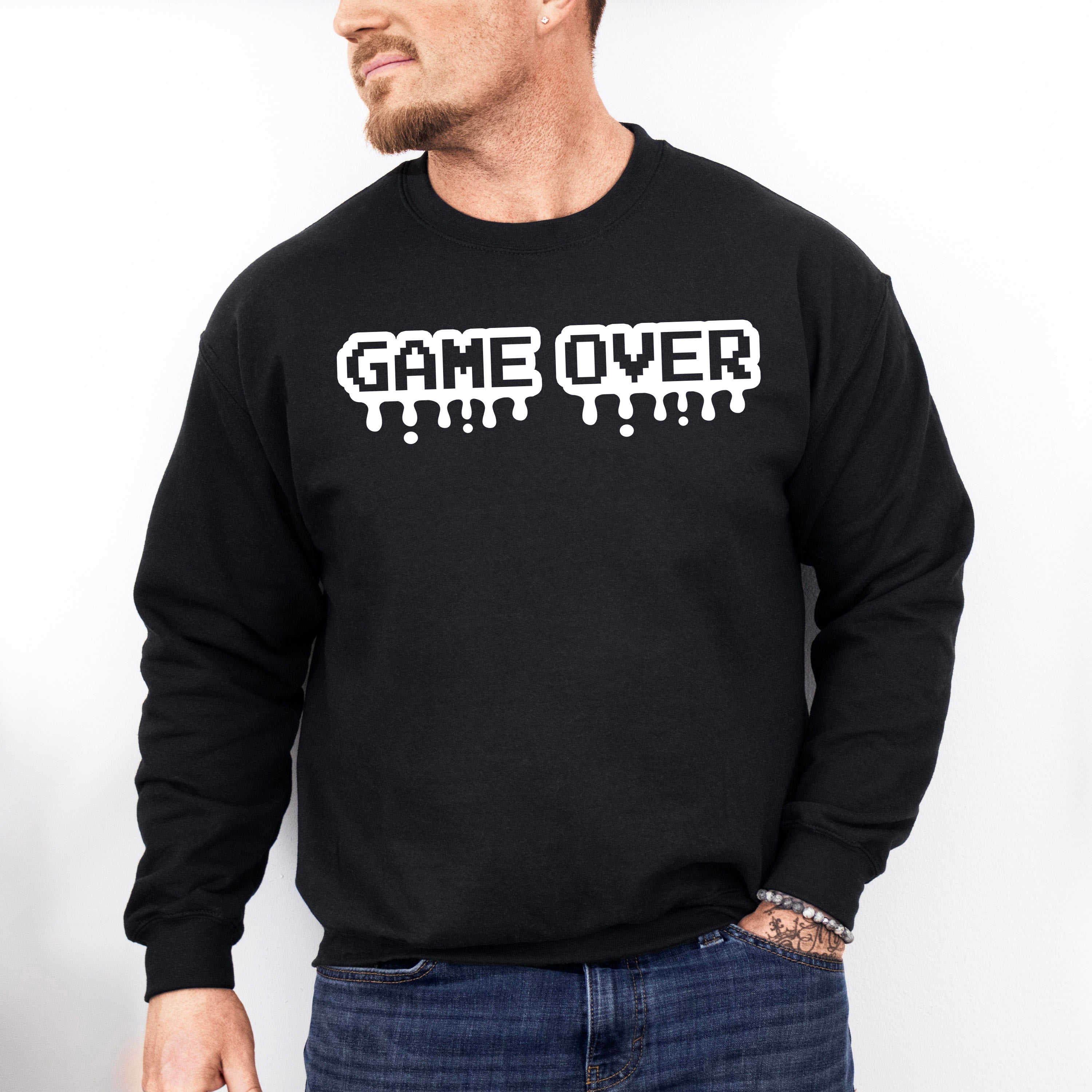 Game Over - Video Games Unisex Crewneck T-Shirt Sweatshirt Hoodie