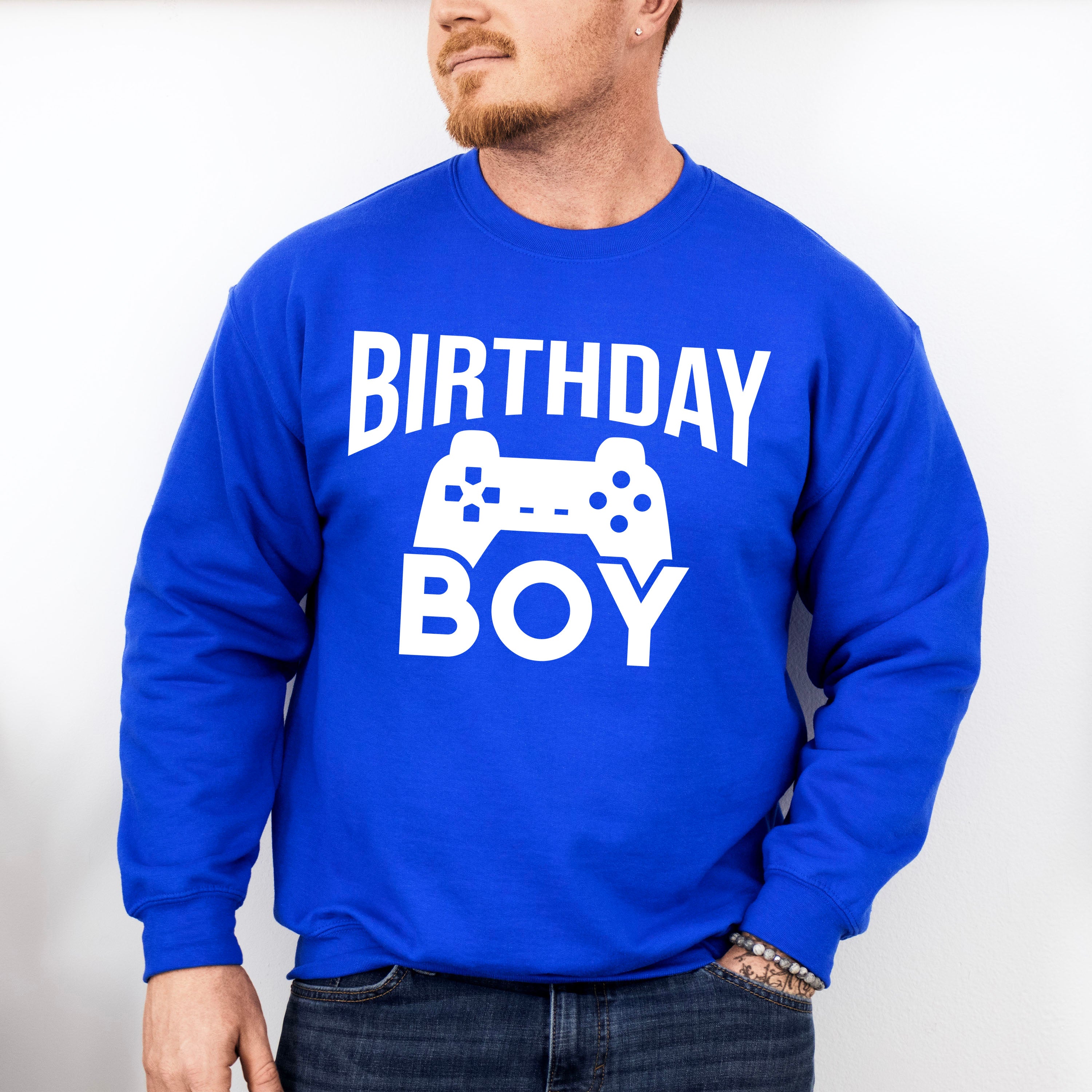 Birthday Boy Controller - Video Games Unisex Crewneck T-Shirt Sweatshirt Hoodie
