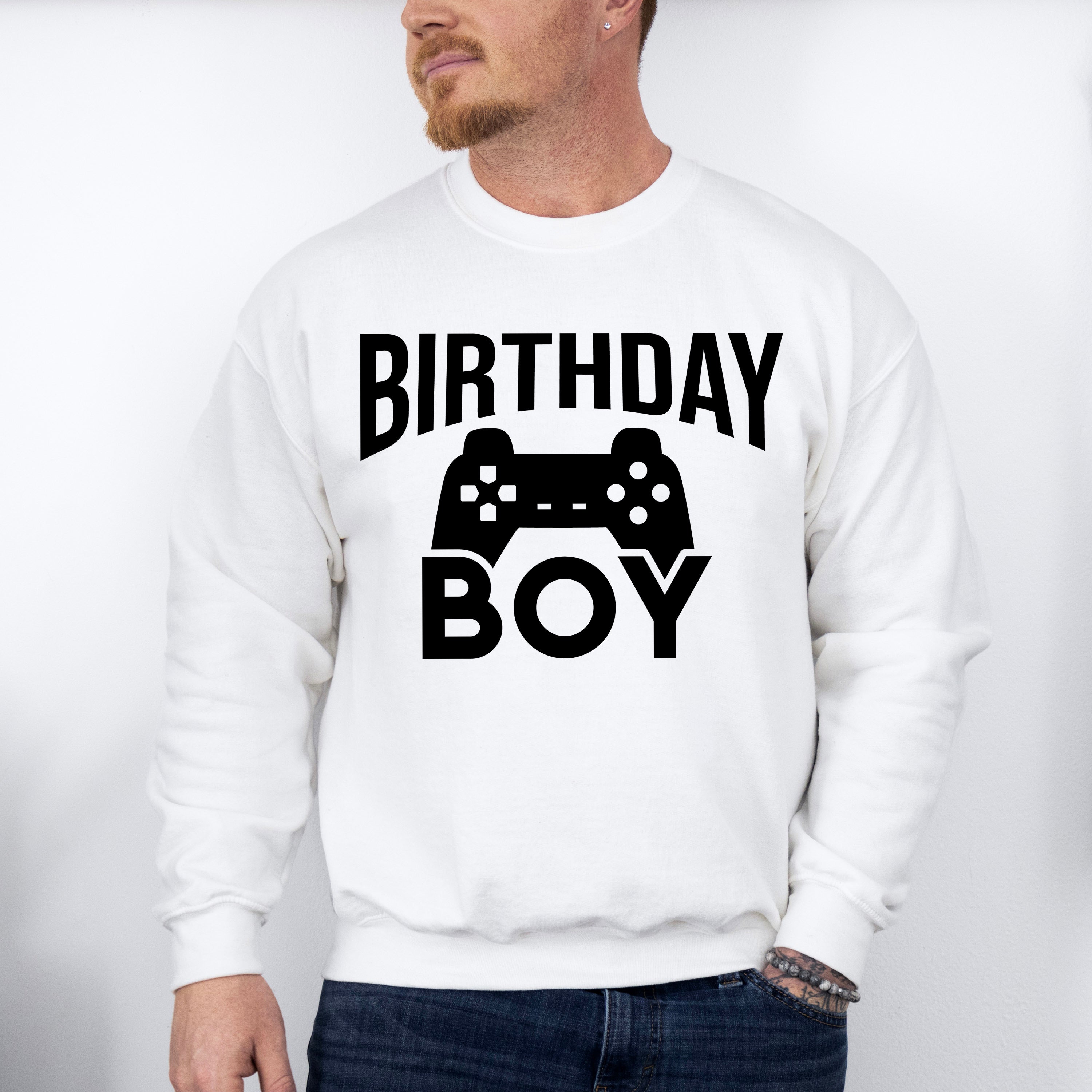 Birthday Boy Controller - Video Games Unisex Crewneck T-Shirt Sweatshirt Hoodie