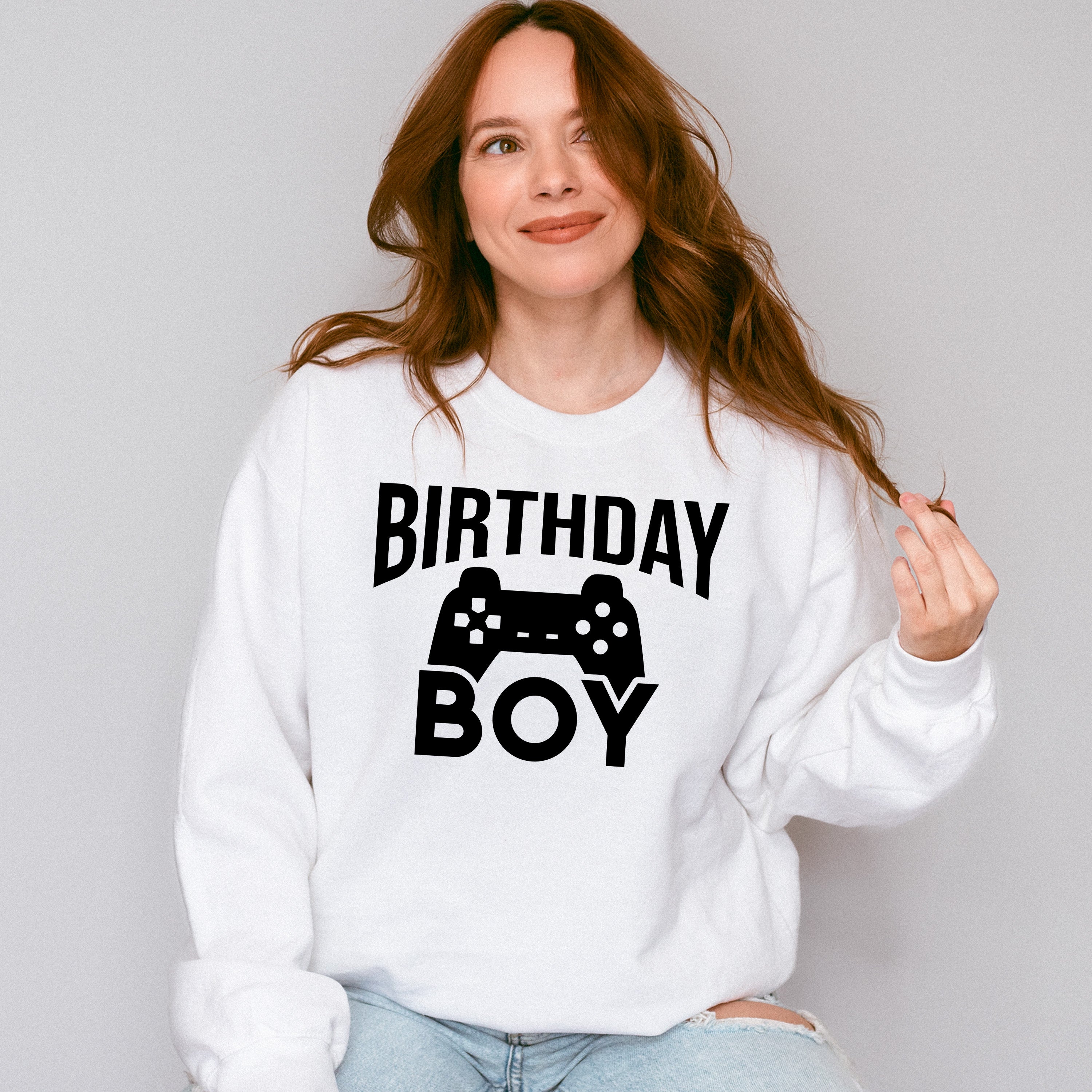 Birthday Boy Controller - Video Games Unisex Crewneck T-Shirt Sweatshirt Hoodie