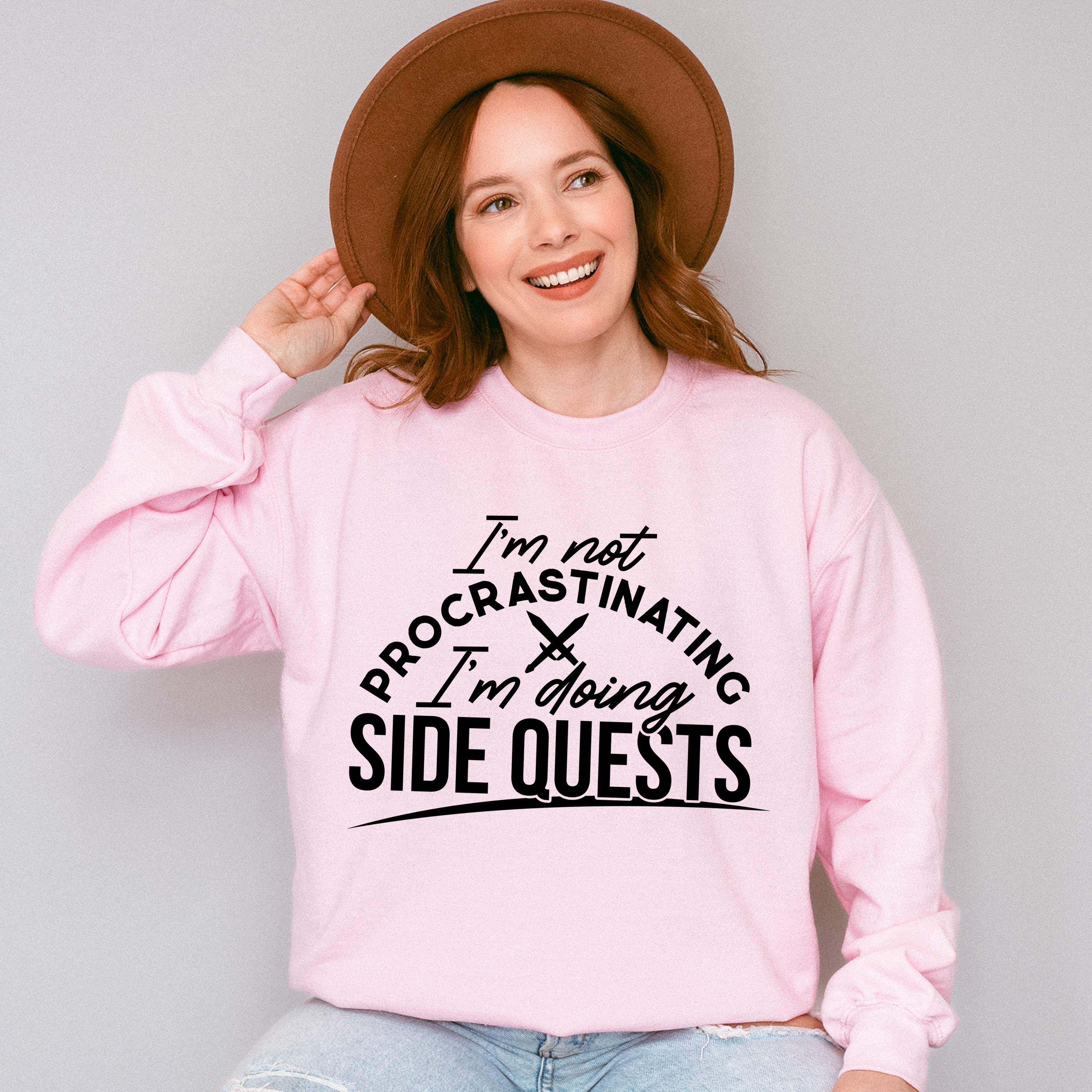 I'm Doing Side Quests - Video Games Unisex Crewneck T-Shirt Sweatshirt Hoodie