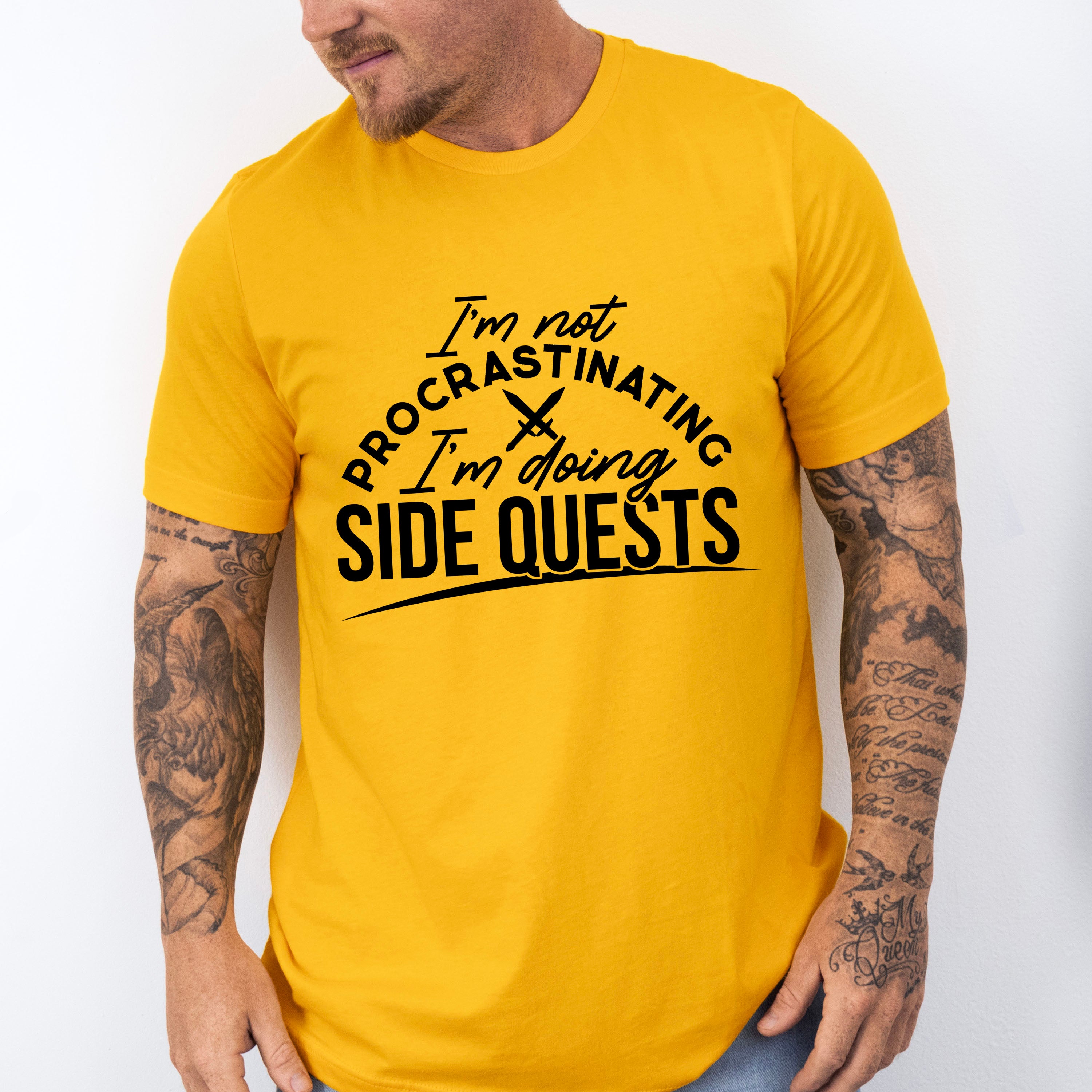 I'm Doing Side Quests - Video Games Unisex Crewneck T-Shirt Sweatshirt Hoodie