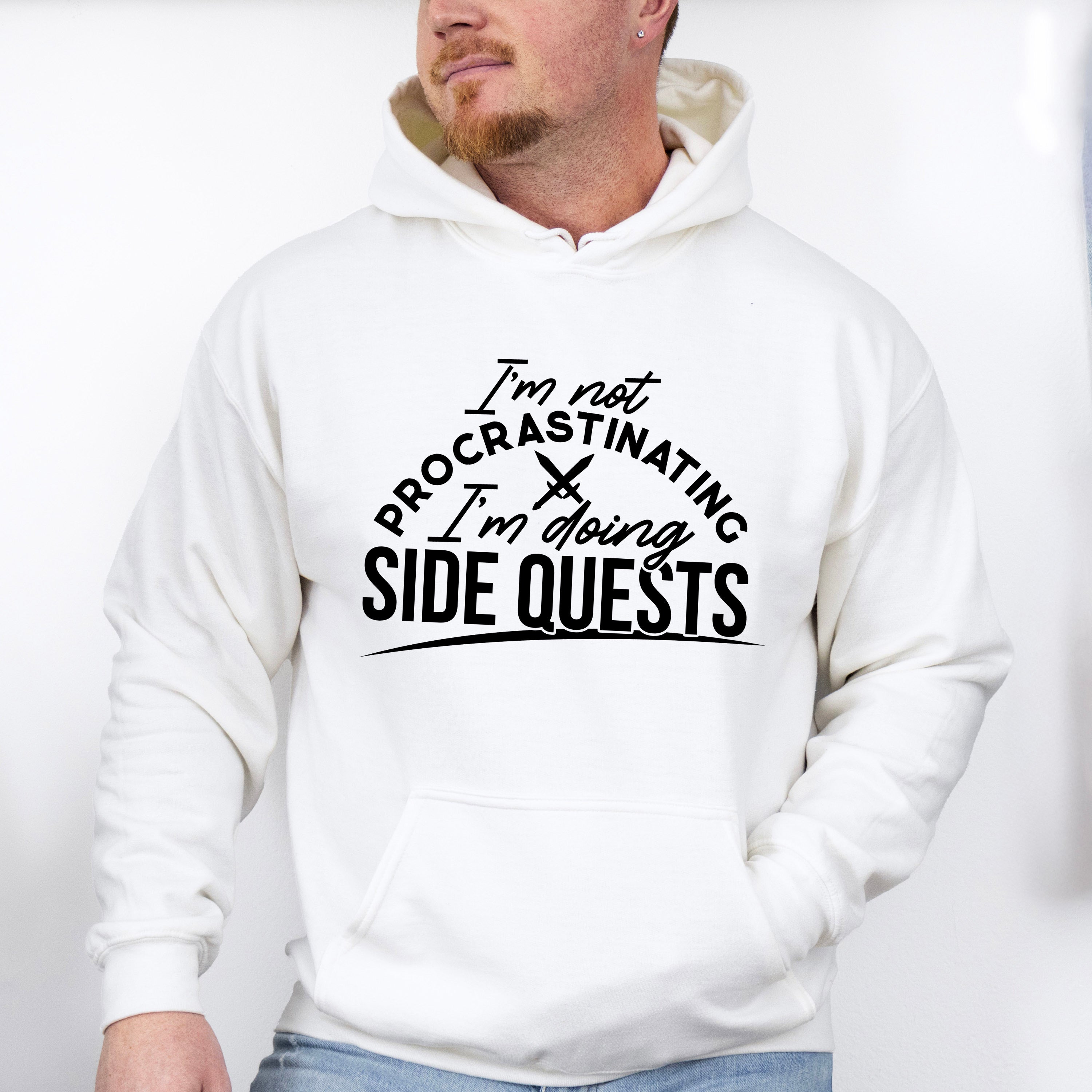I'm Doing Side Quests - Video Games Unisex Crewneck T-Shirt Sweatshirt Hoodie