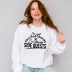 I'm Doing Side Quests - Video Games Unisex Crewneck T-Shirt Sweatshirt Hoodie