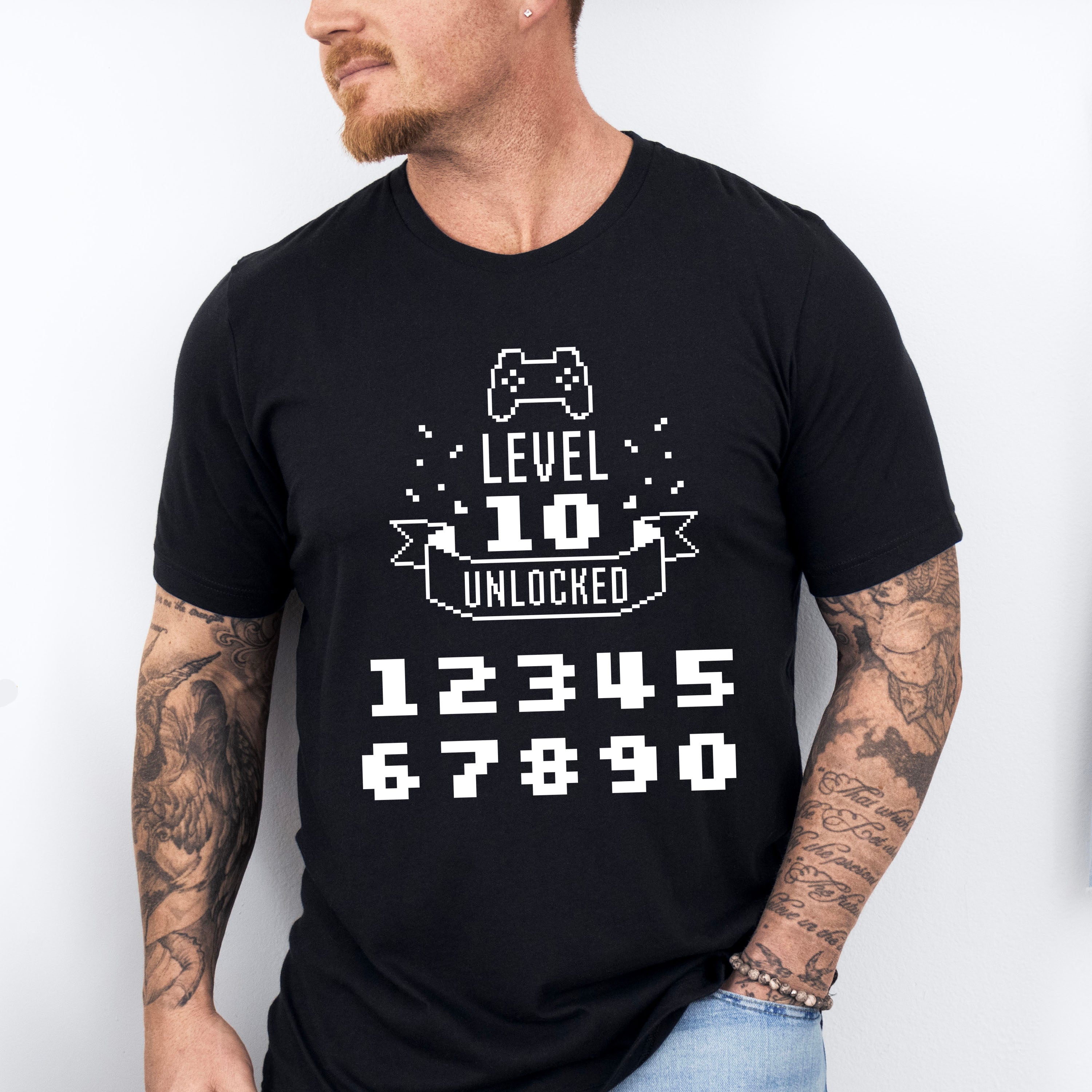 Level 10 Unlocked - Video Games Unisex Crewneck T-Shirt Sweatshirt Hoodie